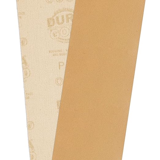 Dura-Gold Premium - 800 Grit Gold - Hook & Loop Backing Longboard Continuous Sandpaper Roll, 2-3/4" Wide, 12 Yards Long - For Automotive, Woodworking Color Sanding, Long Board Sanders, Hand Blocks