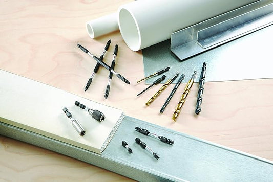 BOSCH ITSQ26B 10-Pack 6 In. Square #2 Impact Tough Screwdriving Power Bits