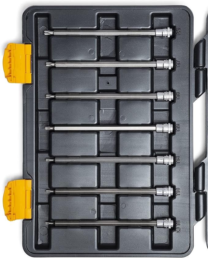 GEARWRENCH 49 Piece 1/4", 3/8", 1/2" Drive Torx Bit Socket Master Set - 89087