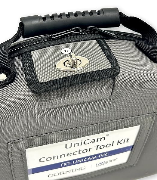 Corning TKT-UNICAM-PFC UniCam High-Performance Installation Toolkit LC, SC and ST Compatible; Terminates Single-Mode and Multimode Fibers; Includes Carrying Case