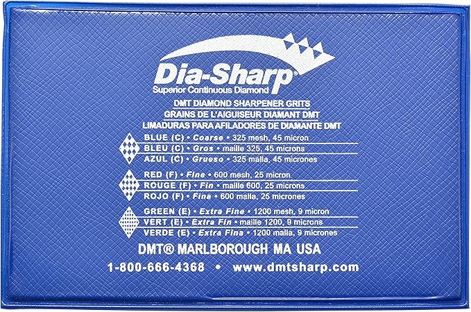 DMT (Diamond Machining Technology) D3C 3-inch Dia-Sharp Knife Sharpener, Coarse Grit, Credit Card Sized, One Size, (D3C)