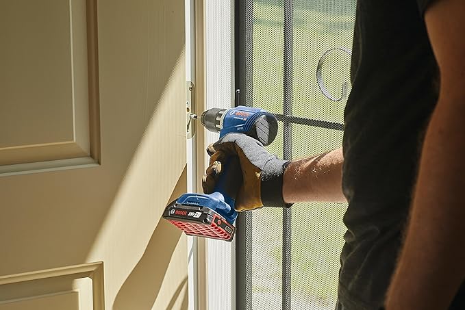 BOSCH GXL18V-27B22 Power Tool Combo Kit - 18V Brushless Compact 1/2 In. Cordless Drill Driver and 1/4 In. Hex Impact Driver (Includes: Two 2.0Ah Batteries, 18V Charger, and Carrying Tool Bag)