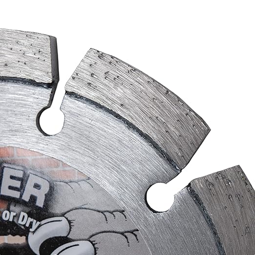 Delta Diamond Ripper Premium 5 Inch Tuck Point Diamond Blade, 1/4" Width, for Mortar Removal (5" X .250)