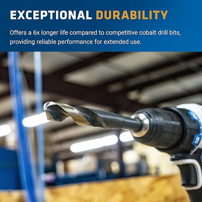 Century Drill & Tool, 44364, 1",Silver & Deming,High Speed Drills, Cobalt Steel
