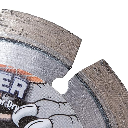 Delta Diamond Ripper Premium 4-1/2 Inch Tuck Point Diamond Blade, 1/4" Width, for Mortar Removal (4.5" X .250)
