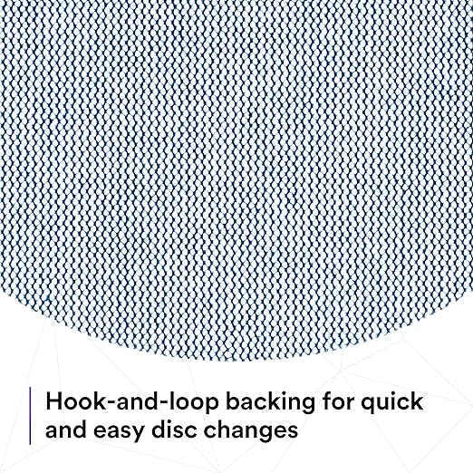 3M Xtract Net Disc 310W, 150+, 6 in, Die 600Z, Pack of 50 Hook and Loop Sanding Discs, Virtually Dust-Free, Value Option for Metal, Wood, Composites, Stock Removal, and Fine Finishing