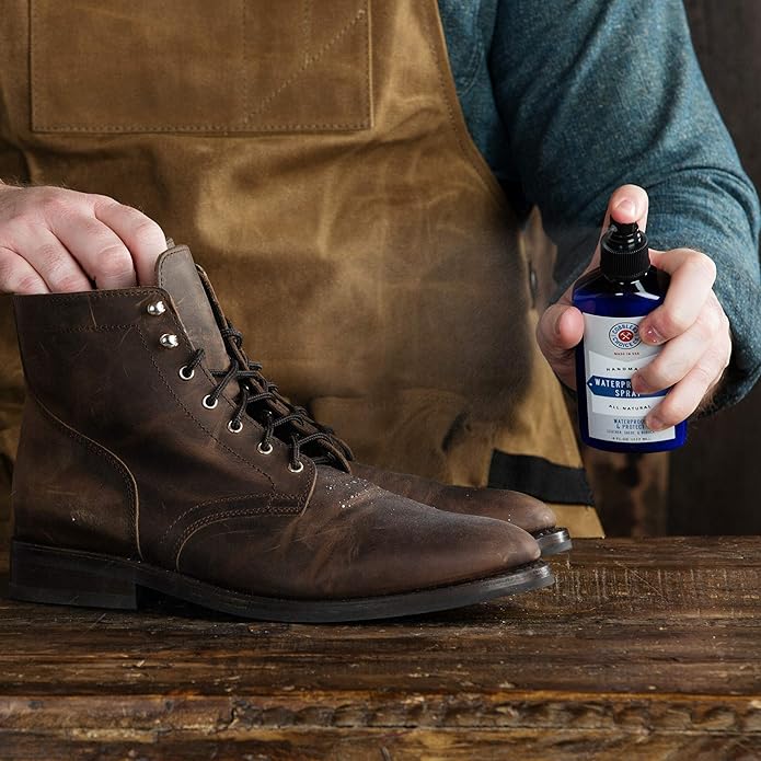 Cobbler's Choice All-Natural Waterproofing Spray - Leather Protector - Easy Spray Application