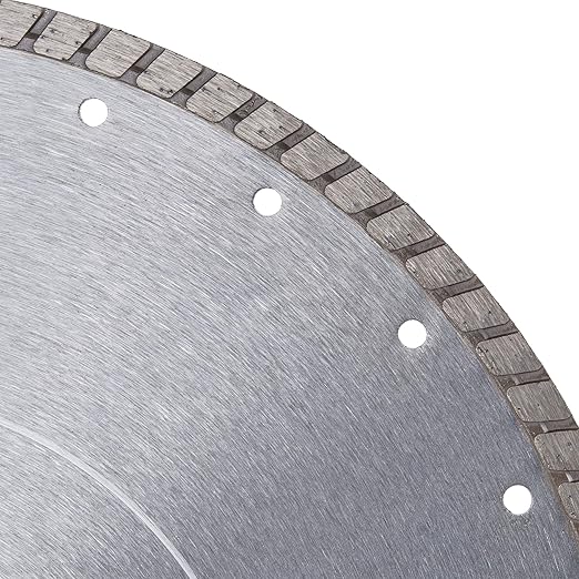 Delta Diamond Boss Hog 14 Inch Turbo Premium Diamond Blade for Masonry, Brick, Block, Pavers, Concrete, Stone, Wet/Dry Cutting, Continuous Rim (14")