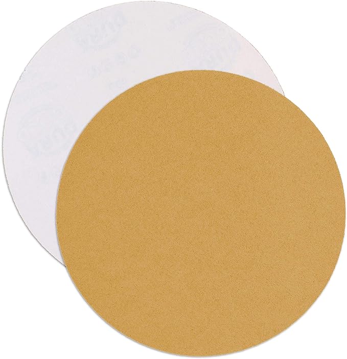 Dura-Gold Premium 9" Drywall Sanding Discs - 60 Grit (Box of 8) - Sandpaper Discs with PSA Self Adhesive Stickyback, High-Performance Fast Cutting Aluminum Oxide Abrasive - for Drywall Power Sander
