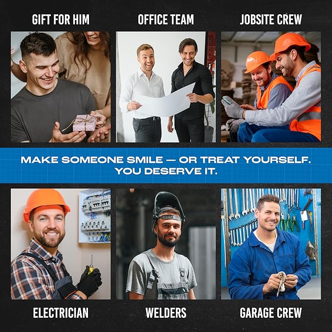 200 PCS Hard Hat Stickers for Adults (No Duplicates) Sarcastic, Meme, & Funny Stickers for Water Bottles, Toolbox, Helmet, & Hard Hat Accessories ??Ideal for All Blue Collar Workers