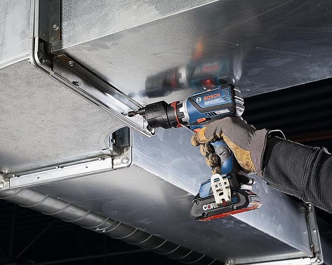 BOSCH GXL18V-270B22 18V Brushless 2 Tool Combo Kit with 5-in-1 Flexiclick Cordless Drill Driver and StarlockPlus Oscillating Multi Tool (Tool Set Includes: CORE18V Battery, Charger & Attachments)