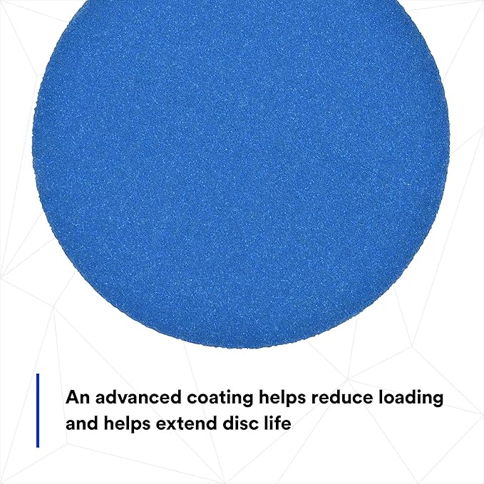 3M Stikit Blue Abrasive Disc Roll, 36268, No Hole, 5 in, 180+ Grade, Pack of 100, Automotive Sanding Discs for Coating Removal, Body Repair, Auto Sanding, Primer Sanding