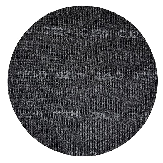 17??Sanding Screen Discs, Black Silicon Carbide Mesh Floor Sanding Screen for Wood Floors, Epoxy Maintenance, 120 Grit, 10-Pack