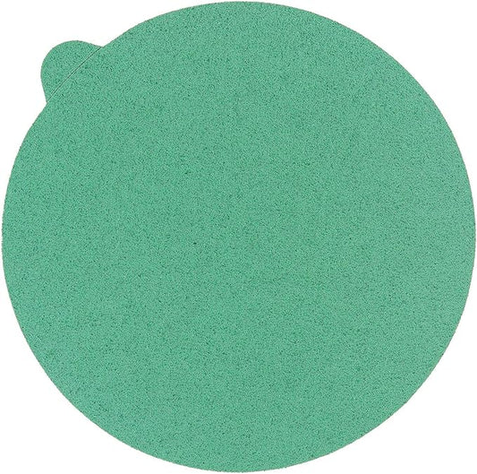 Dura-Gold Premium 5" Green Film PSA Sanding Discs - 80 Grit (Box of 50) - Film Back Self Adhesive Stickyback Sandpaper Discs for DA Sanders, Fast Cut Abrasive - Sand Automotive Paint Woodworking Wood