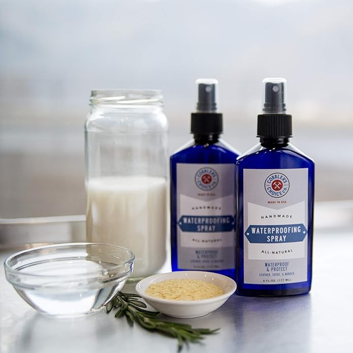 Cobbler's Choice All-Natural Waterproofing Spray - Leather Protector - Easy Spray Application