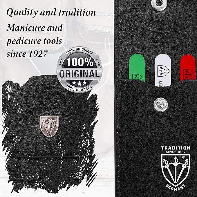 3 Swords Germany – brand quality professional stainless steel precision tweezer set “MEXICO” slanted, straight, pointed eyebrows hair, manicure pedicure – pinzas rectas, biseladas, puntiagudas (5366)