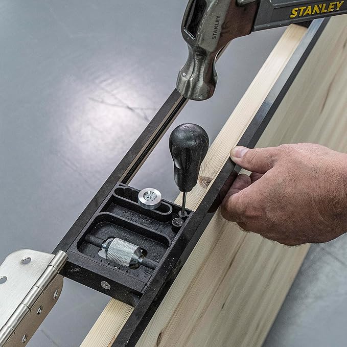 Trend Door Installation Kit, Includes Adjustable AnyDoor Jig (2'6"??'), Foot-Operated Lifter, Stand, and Professional Router Bit, H/JIG/D/B1
