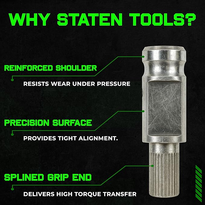 Staten Tools 59832 Die Head Replacement ??Alloy Steel, Fits 1/8" to 2" Pipes, Heavy-Duty Threading Tool for Plumbing & Industrial Use (Compatible with Rigid 59832)