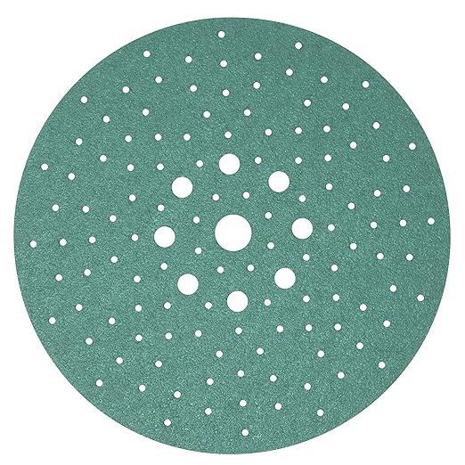 Serious Grit - 225mm 9-Hole 40 Grit Drywall Sanding Discs - Fits Festool Planex LHS 225 Sanders - Heavy-Duty Hook & Loop Film Abrasives - Dust-Free Multi-Hole Drywall Sander Sandpaper - 15 Pack