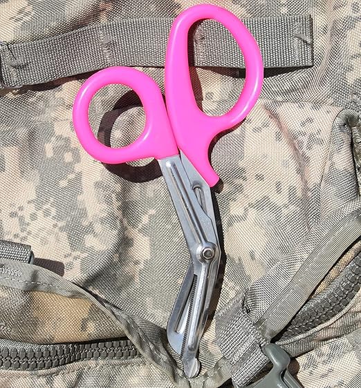 SURGICAL ONLINE 50-Pack Heavy Duty EMT Trauma Shears 7.25" in Assorted Rainbow Colors