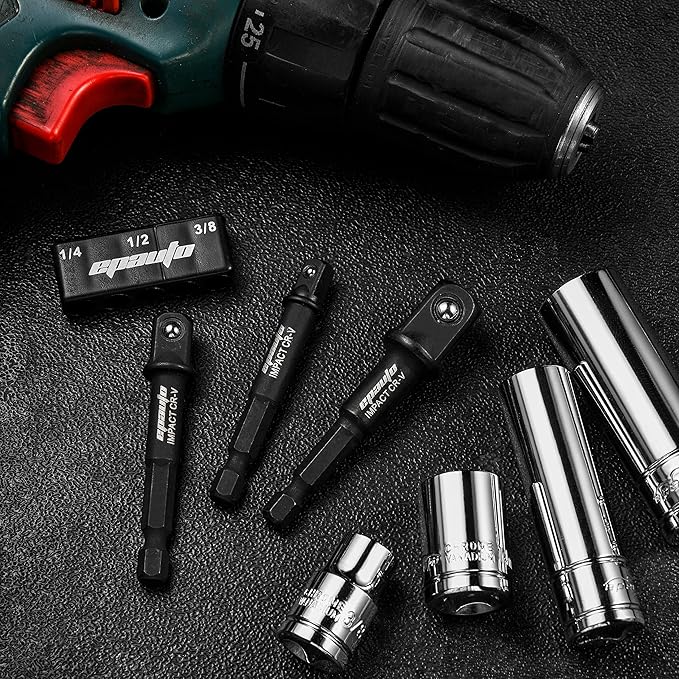 EPAuto Impact Socket Adapter Set, CR-V, 3 Pieces