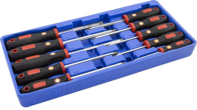Genius Tools TR-510TA Tamperproof Star Screwdriver (10 Piece)