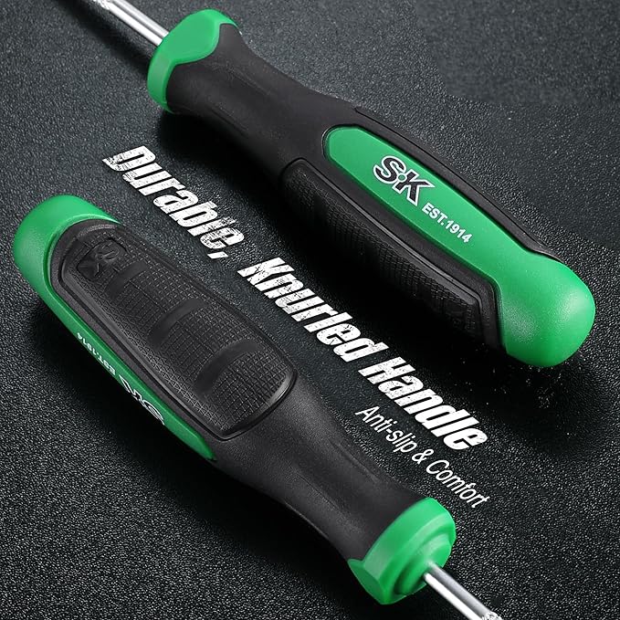 SK 4 Piece Hook and Pick Set, Straight Pick, Offset Pick, 90째Pick and Hook, Ideal for Auto and Electronics Maintenance Tools