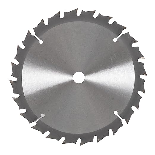 Steel Force WC7224 7-1/4 Inch 24T with 5/8 Inch Arbor TCT Circular Saw Blade for Wood Cutting (24T)