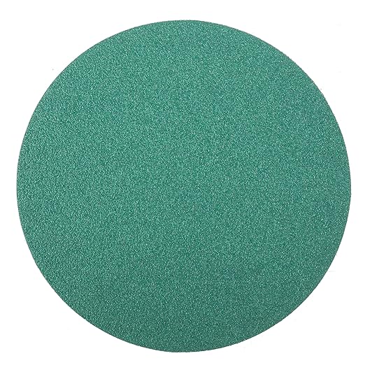 Sunmight Film Grip No Hole 6 Inch Sanding Discs - 150 Grit, Premium Aluminum Oxide - Strong Film Backing for Automotive, Marine, Wood & Metal Applications - Excellent Cutting and Long Life (50 Pcs)
