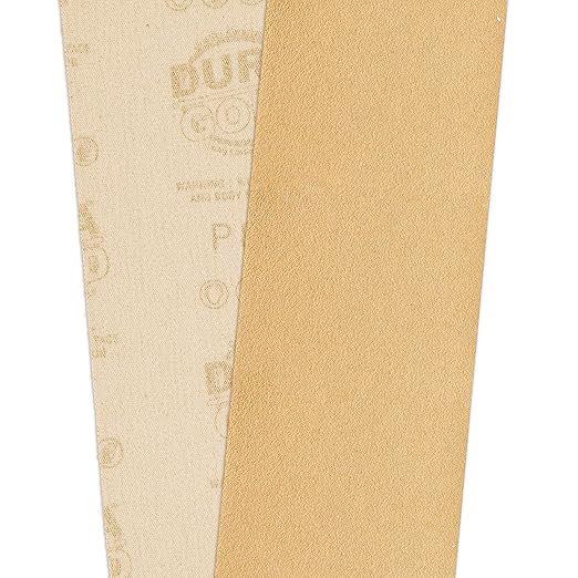 Dura-Gold Premium - 100 Grit Gold - Hook & Loop Backing Longboard Continuous Sandpaper Roll, 2-3/4" Wide, 12 Yards Long - For Automotive & Woodworking Air File Long Board Sanders, Hand Sanding Blocks