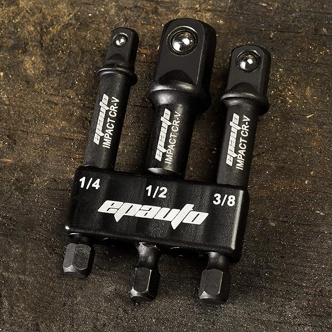 EPAuto Impact Socket Adapter Set, CR-V, 3 Pieces